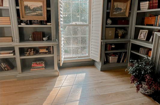 Color Golden by Becki Owens for vintage inspired home library