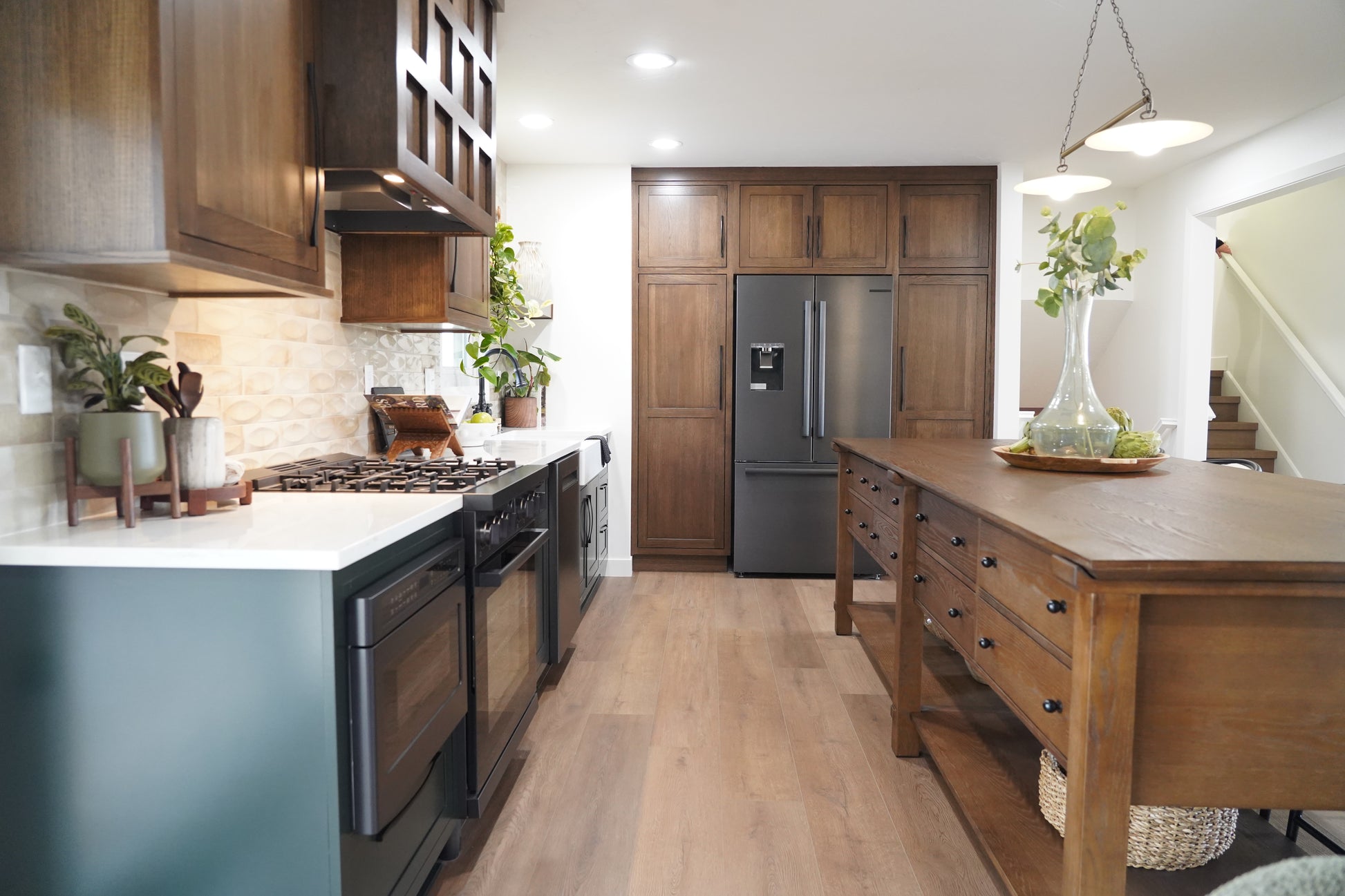 Fields from the Deboer Elite Stoneform Collection in a rustic kitchen