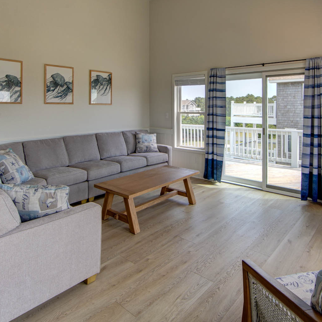 Hewn's Elk Stoneform® from the Angela Rose Collection in a beach home.