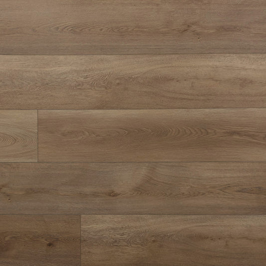 A photo swatch of the flooring color Hender from the Hewn Floor Angela Rose Select Stoneform Luxury Plank Flooring Collection