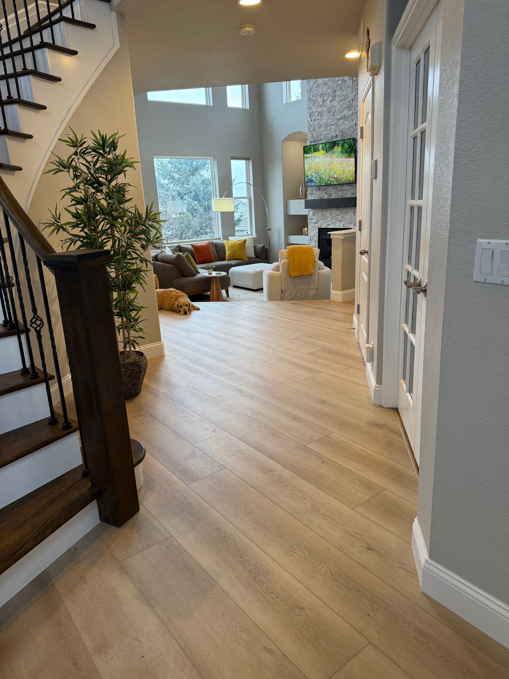 Shore Angela Rose Elite Stoneform in a front entryway