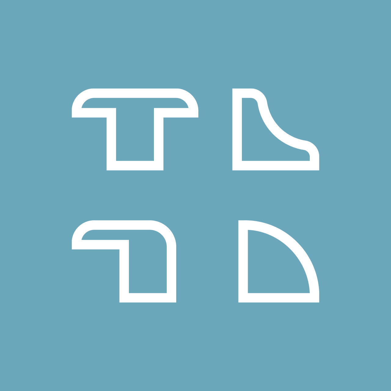 Illustration of Hewn Stoneform Trim and Transition Piece Samples