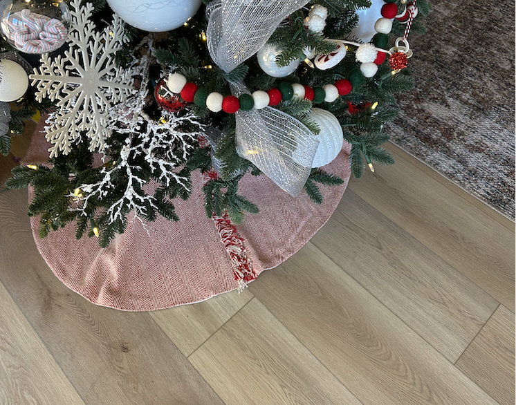 Rustic by Becki Owens Elite Stoneform with a Christmas tree