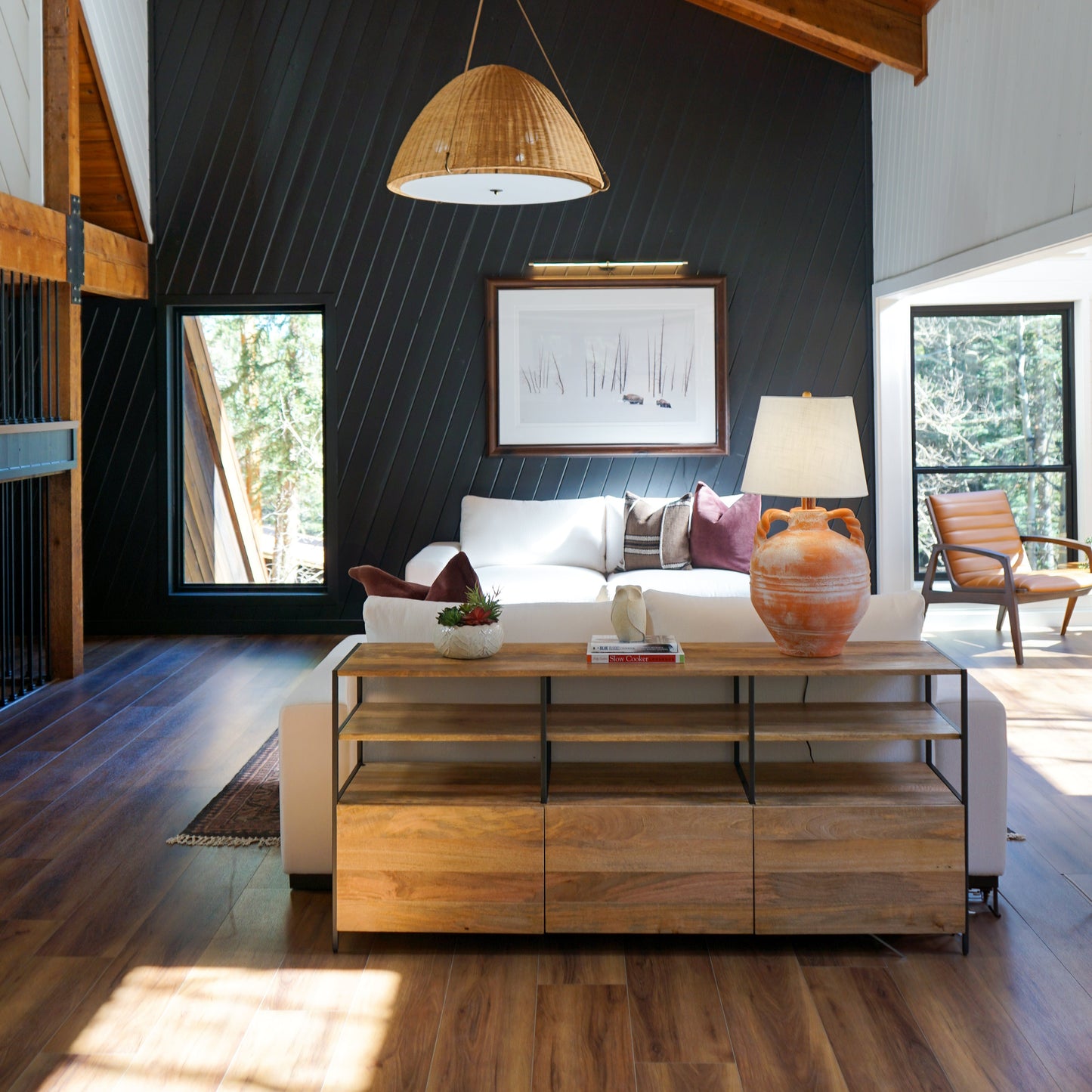 Gusset- Premium Collection in a modern cabin