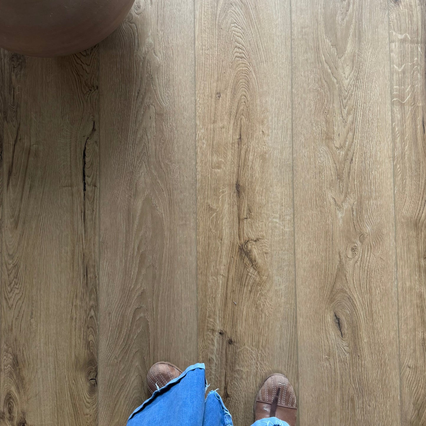 A Photo of Hewn Floor Color Lane in the Galey Alix Elite Stoneform Luxury Vinyl Plank Collection
