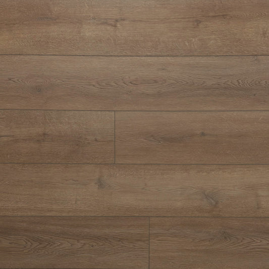 A photo swatch of the flooring color Aurora from the Hewn Floor Angela Rose Elite Stoneform Luxury Plank Flooring Collection