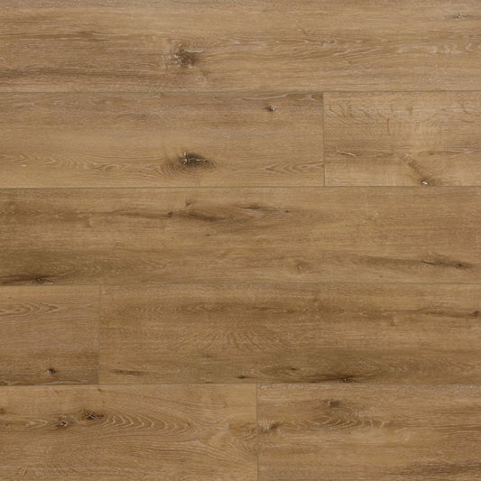 A top-down photo of the flooring color Cayenne from the Hewn Floor Premium Stoneform Luxury Plank Flooring Collection