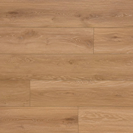 A top-down photo of the flooring color Kerf from the Hewn Floor Premium Stoneform Luxury Plank Flooring Collection