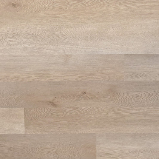 A photo swatch of the flooring color Rustic from the Hewn Floor Becki Owens Select Stoneform Luxury Plank Flooring Collection