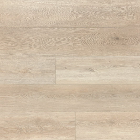 A photo swatch of the flooring color Rustic from the Hewn Floor Becki Owens Elite Stoneform Luxury Plank Flooring Collection