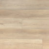 A photo swatch of the flooring color Weathered from the Hewn Floor Becki Owens Elite Stoneform Luxury Plank Flooring Collection