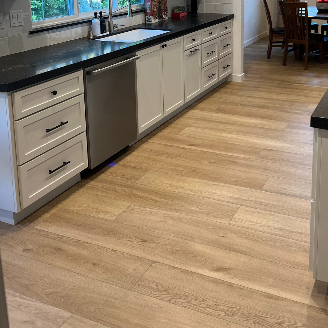 Hewn's Honey Stonefrom® from the Becki Owens Collection in a kitchen. 