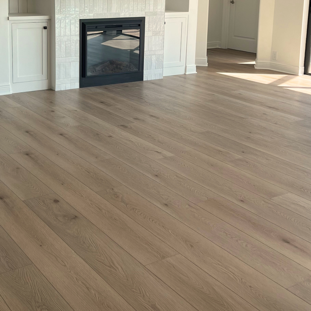 Topanga Stoneform® from the Angela Rose Collection installed by a fireplace. 