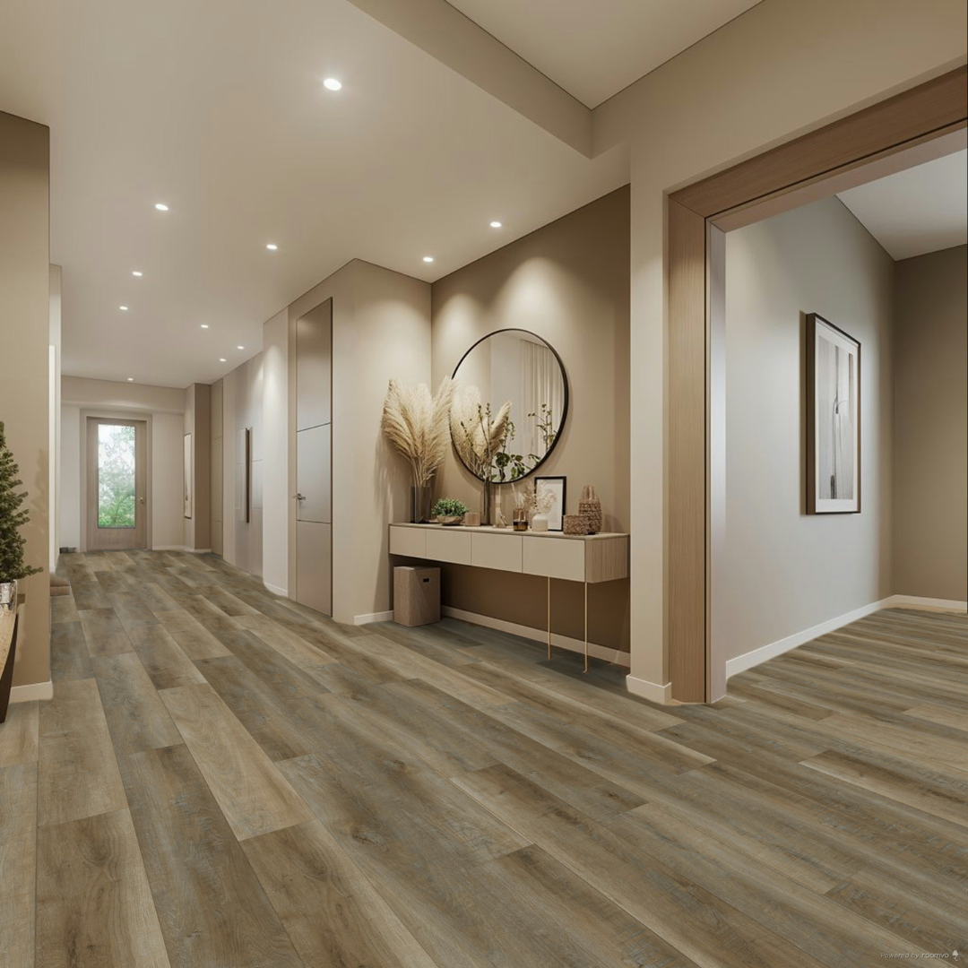 AI-Generated Room Scene with Premium Pilot Stoneform® flooring in a entryway. 