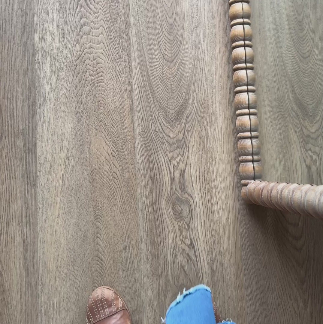 A Video of Galey Alix with her Hewn Floor Color Archer in the Galey Alix Elite Stoneform Luxury Vinyl Plank 