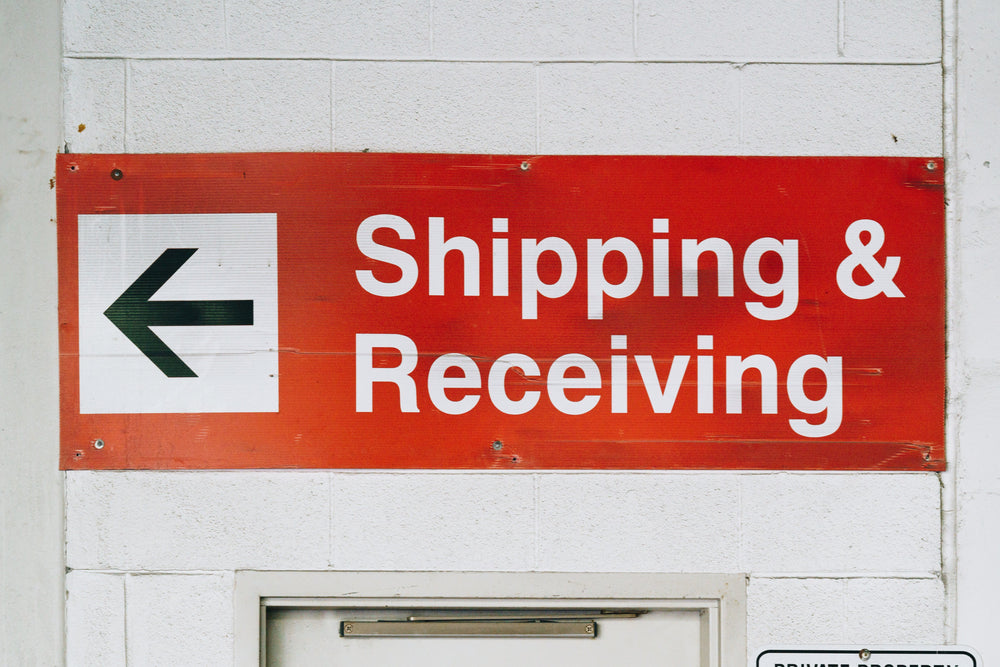 Photo of a receiving dock outside a business